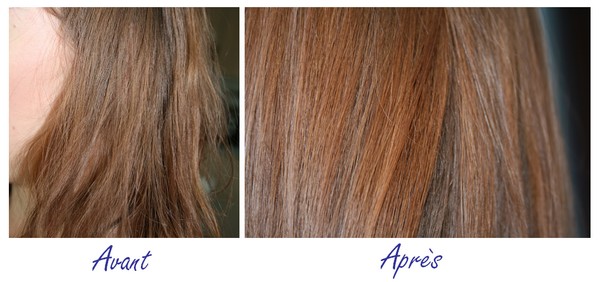 Teinte avant après