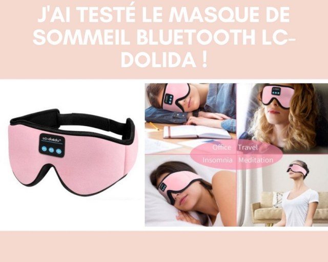 Masque De Sommeil Bluetooth COLIFRSC - Yeux Pondéré Avec Musique - NEUF